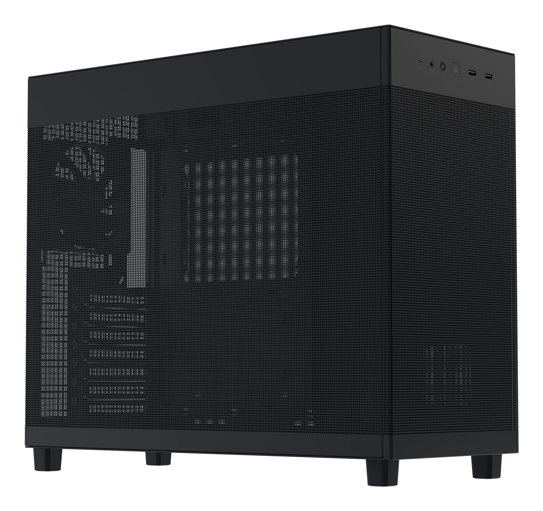 36f9cfbb-ea5f-4833-b453-39b283093182 Case ASUS ATX/micro ATX/Mini-ITX Black/Transparent Midi Tower PC PRIME AP303 TG BLACK 90DC00V0-B39010