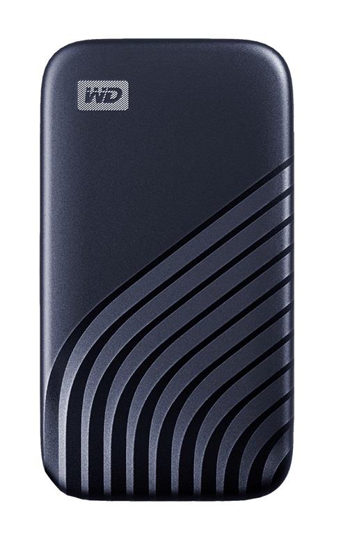 386a2153-14b7-4750-bcff-1e16d7200551 External SSD WESTERN DIGITAL My Passport 1TB USB-C Write speed 1000 MBytes/sec Read speed 1050 MBytes/sec WDBAGF0010BBL-WESN