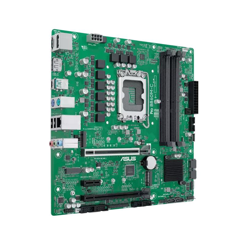 3b8bbb13-22fd-4506-b082-8a65ac70b65e Mainboard ASUS Intel B860 LGA 1851 (Socket V1) micro ATX RAM DDR5-SDRAM 4xSlots 2xNumber of M.2 (M) slots PROB860M-C-CSM