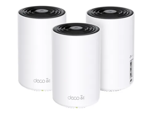 TP-LINK Deco XE75(3-pack) AXE5400 Whole Home Mesh Wi-Fi 6E System(Tri-Band) TP-LINK