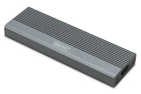 Digitus USB M.2 hard disk enclosure, SSD, external, NVMe, 10Gbps, USB 3.1 Gen2 DA-71120-1