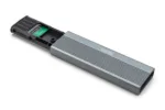 Digitus USB M.2 hard disk enclosure, SSD, external, NVMe + SATA, 10Gbps (NVMe) 6 Gbps (SATA), USB3.1 Gen2 DA-71156