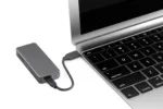 Digitus USB M.2 hard disk enclosure, SSD, external, NVMe, 20Gbps, USB 3.2 Gen2x2 DA-71157