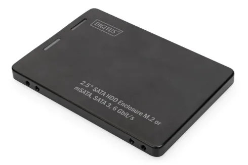 Digitus 2.5″ SATA HDD Enclosure M.2 or mSATA DA-71118
