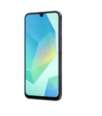 Samsung Galaxy A16 (A165) Black 6.7 ” Super AMOLED 1080 x 2340 pixels Mediatek Helio G99 Internal RAM 4 GB 128 GB microSDXC Dual SIM 4G Main camera resolution 50+5+2 MP Secondary camera resolution 13 MP Android 14 5000 mAh
