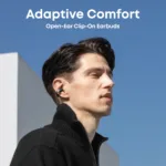 Anker Soundcore Open-Ear Clip-On Earbuds with Adaptive Comfort AeroClip