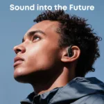 Anker Soundcore Open-Ear Headphones, Comfortable Fit, Clear Sound, Lidless Case V40i