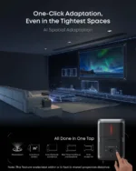 Anker Nebula Laser Projector 4K UHD (3840 x 2160) 3500 ANSI lumens Black/Gray