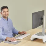 Fellowes Breyta Palm Wrist Rest Grey