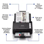 Epson Document scanner WorkForce ES-550W Colour