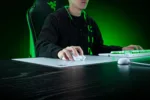 Razer Atlas Pro Ultra-Thin Glass Gaming Mouse Mat White