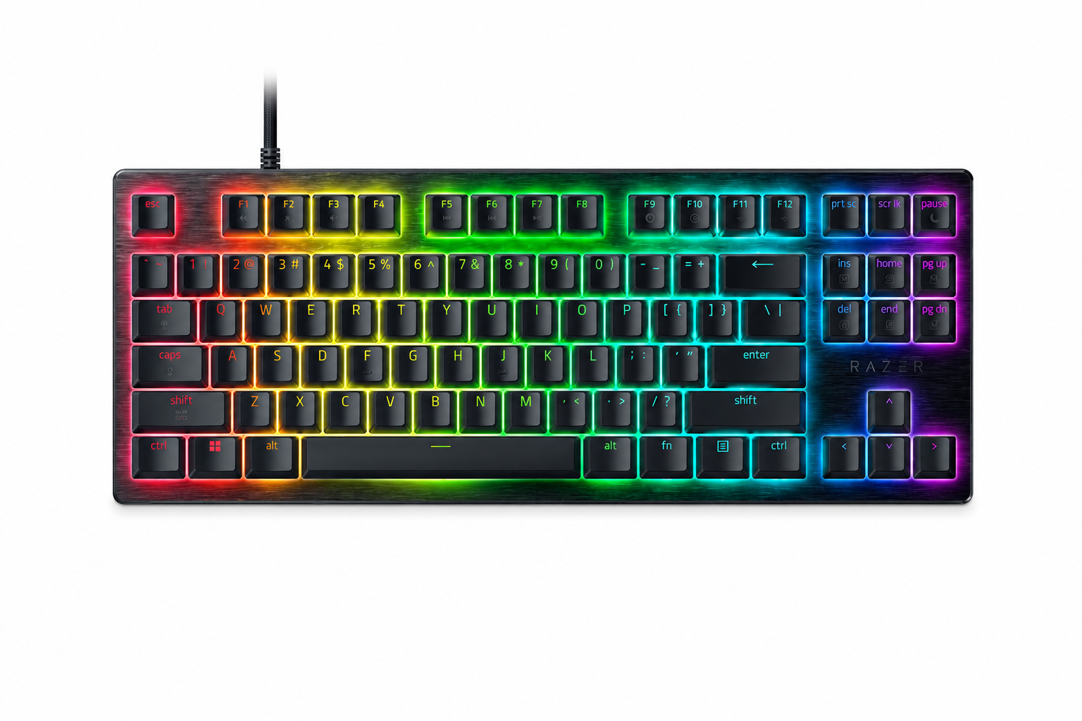 609890-rz03-05920100-r3m1-8887910075500-0.webp Razer Hall Effect Magnetic Esports Keyboard Huntsman V3 HE Magnetic Tenkeyless 8KHz Keyboard Wireless US Razer Hall Effect Magnetic Switches