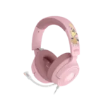 Razer Gaming Headset Kraken V4 X Wired On-ear Microphone Pikachu & Eevee Edition