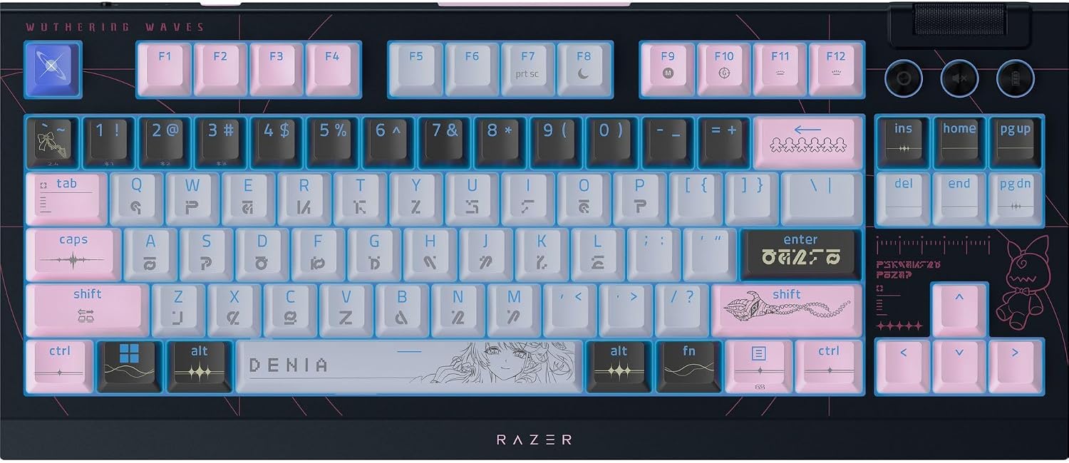 612317-rz03-05481200-r3m1-8886419360353-0.webp Razer BlackWidow V4 Tenkeyless HyperSpeed Gaming Keyboard Wireless US Orange Switch Wuthering Waves Edition