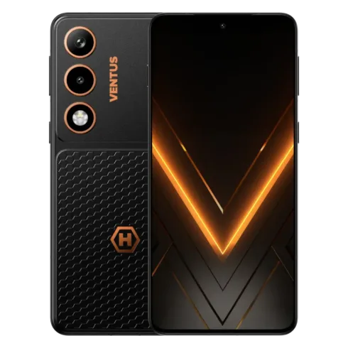 Hammer Ventus 5G Smartphone Black 6.77 " AMOLED 2392 x 1080 pixels MediaTek Dimensity 7100 Internal RAM 8 GB 256 GB Dual SIM 3G 4G 5G Main camera resolution 108 MP Android Secondary camera resolution 32 MP 16 5000 mAh