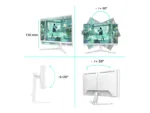 Philips Evnia 24M2N3201P/00 24 ” Fast IPS FHD 16:9 260 Hz 1 ms 1920 x 1080 pixels 300 cd/m² HDMI ports quantity 1 White