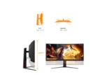 AOC CU34G4CA 34 ” Fast VA WQHD 21:9 180 Hz 1 ms 3440 x 1440 pixels 450 cd/m² HDMI ports quantity 2 Black