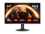 AOC 24G50F 24 ” IPS FHD 16:9 180 Hz 4 ms 1920 x 1080 pixels 300 cd/m² HDMI ports quantity 1 Black