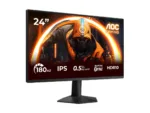 AOC 24G50F 24 ” IPS FHD 16:9 180 Hz 4 ms 1920 x 1080 pixels 300 cd/m² HDMI ports quantity 1 Black