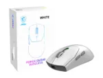 MSI Gaming Mouse FORGE GM340 WIRELESS Wireless 2.4 GHz, Bluetooth, USB White