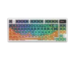 MSI FORGE GK600 TKL WIRELESS MARS Gaming Keyboard Wireless US Bluetooth Wireless connection Mechanical Linear