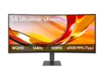 LG 34U620B-B UltraWide 34 ” VA WQHD 21:9 144 Hz 5 ms 3440 x 1440 pixels 300 cd/m² HDMI ports quantity 2