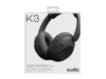 Sudio Headphones K3 Bluetooth Over-ear Microphone Ink Black Noise canceling Wireless
