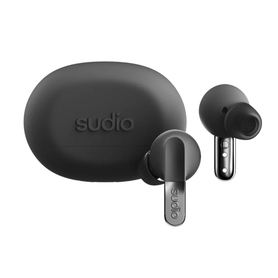 613251-n3problk-7350071384015-0.webp Sudio Earbuds N3 Pro Bluetooth In-ear Microphone Titanium Black Noise canceling Wireless