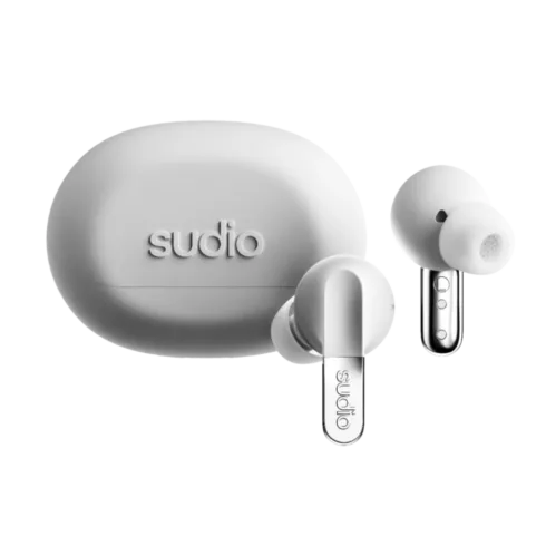Sudio Earbuds N3 Pro Bluetooth In-ear Microphone Chrome White Noise canceling Wireless