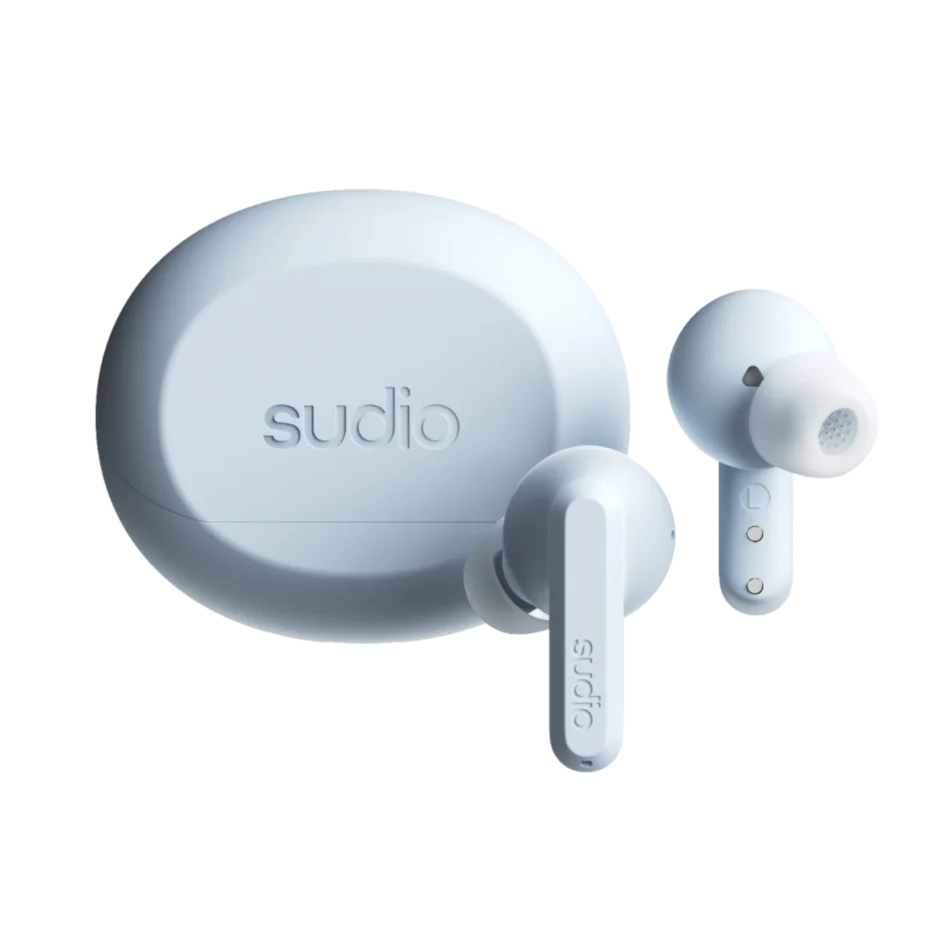 613261-a3problu-7350071382721-0.webp Sudio Earbuds A3 Pro Bluetooth In-ear Microphone Powder Blue Noise canceling Wireless