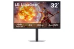 LG 32G620B-B UltraGear 32 ” IPS QHD 16:9 200 Hz 1 ms 2560 x 1440 pixels 300 cd/m² HDMI ports quantity 2