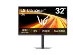 LG 32G620B-B UltraGear 32 ” IPS QHD 16:9 200 Hz 1 ms 2560 x 1440 pixels 300 cd/m² HDMI ports quantity 2
