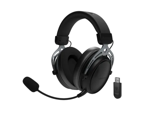 Genesis Headset Toron 706 Bluetooth, 2.4 GHz Over-ear Microphone Black Wireless
