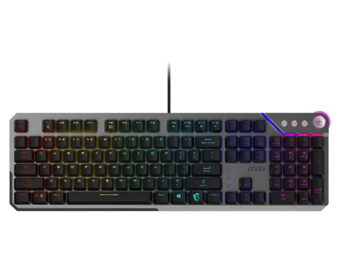 MSI STRIKE 600 V2 SILENT Gaming keyboard Wired US Mechanical - Silent