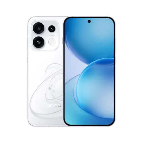 OPPO Reno16 Pro 5G (CPH2863) Pop White 6.32 ” AMOLED 2640 x 1216 pixels Mediatek Dimensity 8550 Super Internal RAM 12 GB 512 GB Dual SIM 5G Main camera resolution 200+50+50 MP Secondary camera resolution 50 MP Android 16