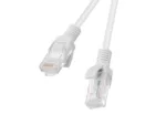 Lanberg Patchcord CAT.5E UTP 0.5M passed 10-pack, Grey PCU5-20CC-0050-S