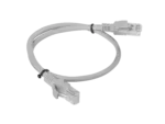 Lanberg Patchcord CAT.5E UTP 1M fluke passed 10-pack, Grey PCU5-20CC-0100-S