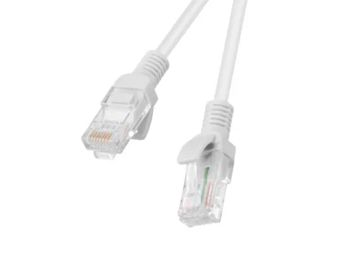 Lanberg Patchcord CAT.5E UTP 2M fluke passed 10-pack, Grey PCU5-20CC-0200-S