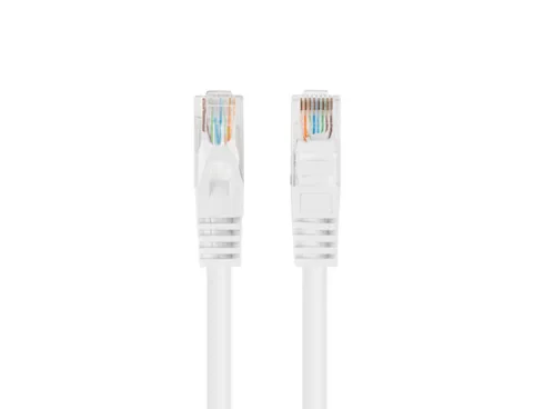 Lanberg Patchcord CAT.5E UTP 2M fluke passed 10-pack, White PCU5-20CC-0200-W