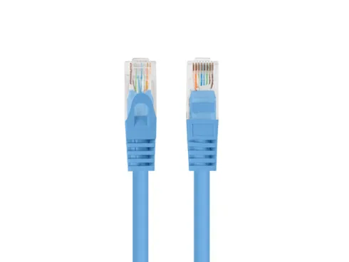 Lanberg Patchcord CAT.6 UTP 2M fluke passed 10-pack, Blue PCU6-20CC-0200-B