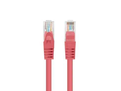 Lanberg Patchcord CAT.6 UTP 3M fluke passed 10-pack, Red PCU6-20CC-0300-R