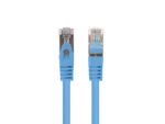 Lanberg Patchcord CAT.6 FTP 0.5M fluke passed 10-pack, Blue PCF6-20CC-0050-B