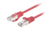 Lanberg Patchcord CAT.6 FTP 0.5M fluke passed 10-pack, Red PCF6-20CC-0050-R