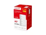 Mercusys AX1500 Wireless Dual Band Gigabit Router MB260-4G 802.11ax 1201 Mbit/s Ethernet LAN (RJ-45) ports 2 Mesh Support Yes MU-MiMO No 4G Antenna type Internal