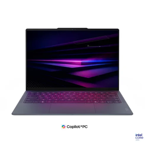 Lenovo Yoga Slim 7 Ultra 14IPH11 Intel Cosmic Blue 14 ” POLED 2.8K WQXGA+ 2880 x 1800 pixels Intel Core Ultra X9 378H 32 GB Soldered LPDDR5X Solid-state drive capacity 1000 GB Intel Arc B390 GPU Windows 11 Home 802.11be Bluetooth version 5.4 Keyboard language Nordic Keyboard backlit Warranty 24 month(s) Battery warranty 12 month(s)