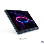 Lenovo Yoga 9 2-in-1 14IPH11 Intel Cosmic Blue 14 ” OLED Touchscreen 2.8K WQXGA+ 2880 x 1800 pixels Intel Core Ultra 7 355 32 GB Soldered LPDDR5X Solid-state drive capacity 1000 GB Intel Graphics Windows 11 Home 802.11be Bluetooth version 5.4 Keyboard language Nordic Keyboard backlit Warranty 24 month(s) Battery warranty 12 month(s)