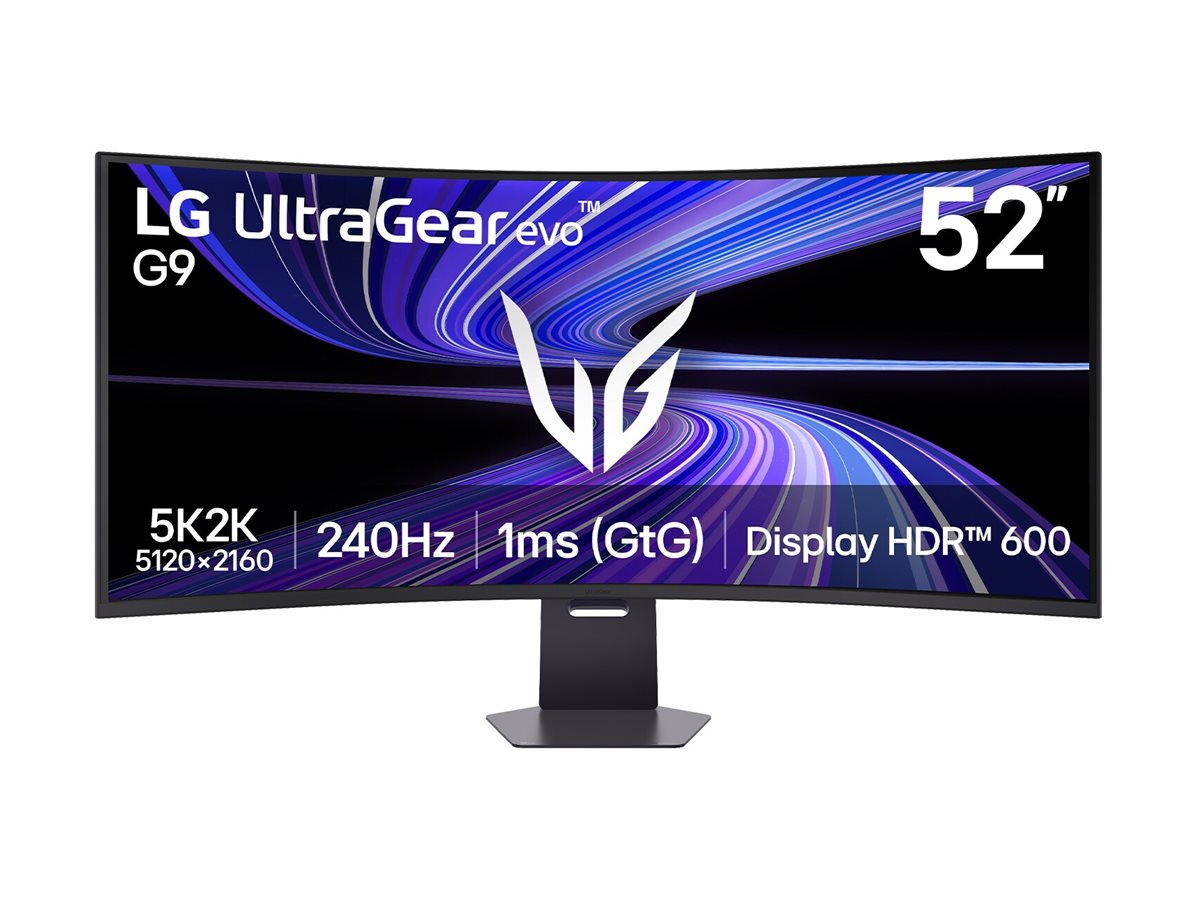 616094-52g930b-b-aeu-8806096750360-0.webp LG UltraGear evo G9 52G930B-B 52 ” VA WUHD 21:9 240 Hz 1 ms 5120 x 2160 pixels 400 cd/m² Black