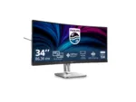 PHILIPS 34B2U5900C/00 34″ DUAL Mode Curved Business monitor 21:9/5120×2160/350cdm2/2ms/DP HDMI USB-C Philips 34B2U5900C/00 34 ” VA 21:9 120 Hz 2 ms 5120 x 2160 pixels 450 cd/m² HDMI ports quantity 2