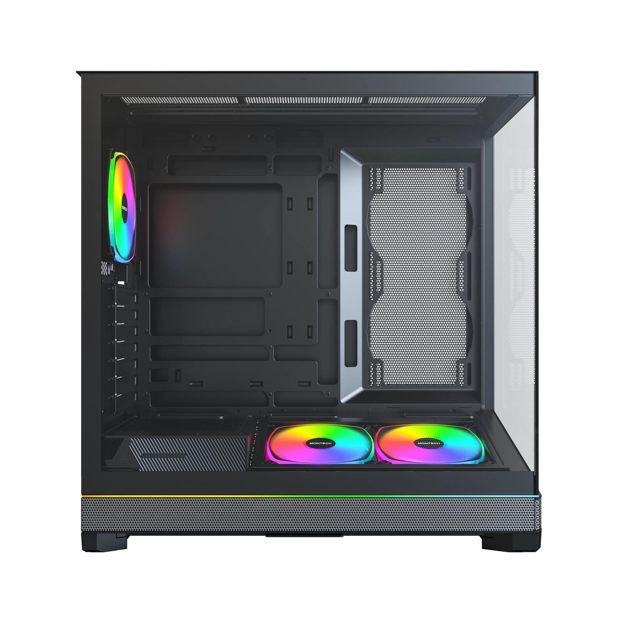 8d2b3674-30ed-4ee3-967b-9c377a8a3198 Case MONTECH ATX/micro ATX/Mini-ITX/BTF Black MONTECH SKY 3 (B) SKY3(B)