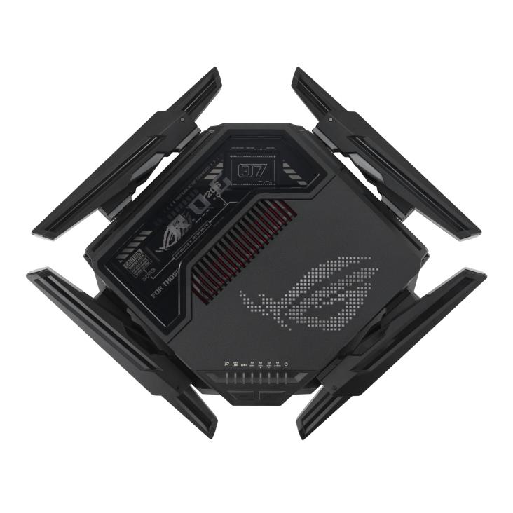 8fb38b17-34a9-4df1-be2b-a97bfd116bf7 Wireless Router ASUS Wireless Router 25000 Mbps Mesh Wi-Fi 6 Wi-Fi 7 USB 2.0 USB 3.2 2 WAN 1×100/1000M 4×2.5GbE 2x10GbE GT-BE98